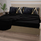 Cotton sheets, bed set with pillowcases in Marble 07 digital print