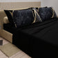 Cotton sheets, bed set with pillowcases in Marble 07 digital print