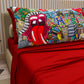Lenzuola in Cotone, Completo Letto con Federe in Stampa Digitale Murales