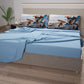 Draps Animaux en Coton, Parure de Lit avec Taies d'Oreiller en Impression Numérique Chien 03
