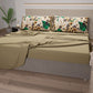 Draps en coton, parure de lit avec taies d'oreiller à impression numérique animalier