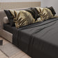 Draps en Coton, Parure de Lit avec Taies d'Oreiller en Impression Digitale Tropical 108
