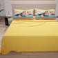 Draps Animaux en Coton, Parure de Lit avec Taies d'Oreiller en Impression Numérique Chats 05