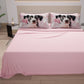 Draps Animaux en Coton, Parure de Lit avec Taies d'Oreiller en Impression Digitale Chiens 09