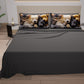 Lenzuola Animali in Cotone, Completo Letto con Federe in Stampa Digitale Friends 04