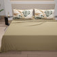 Draps en coton, parure de lit avec taies d'oreiller à impression numérique tropicale 101