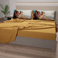 Draps Animaux en Coton, Parure de Lit avec Taies d'Oreiller en Impression Digitale Chiens 02