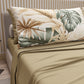 Draps en coton, parure de lit avec taies d'oreiller à impression numérique tropicale 101