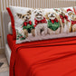 Lenzuola Natalizie in Cotone, Completo Letto con Federe in Stampa Digitale 25 Xmas 9