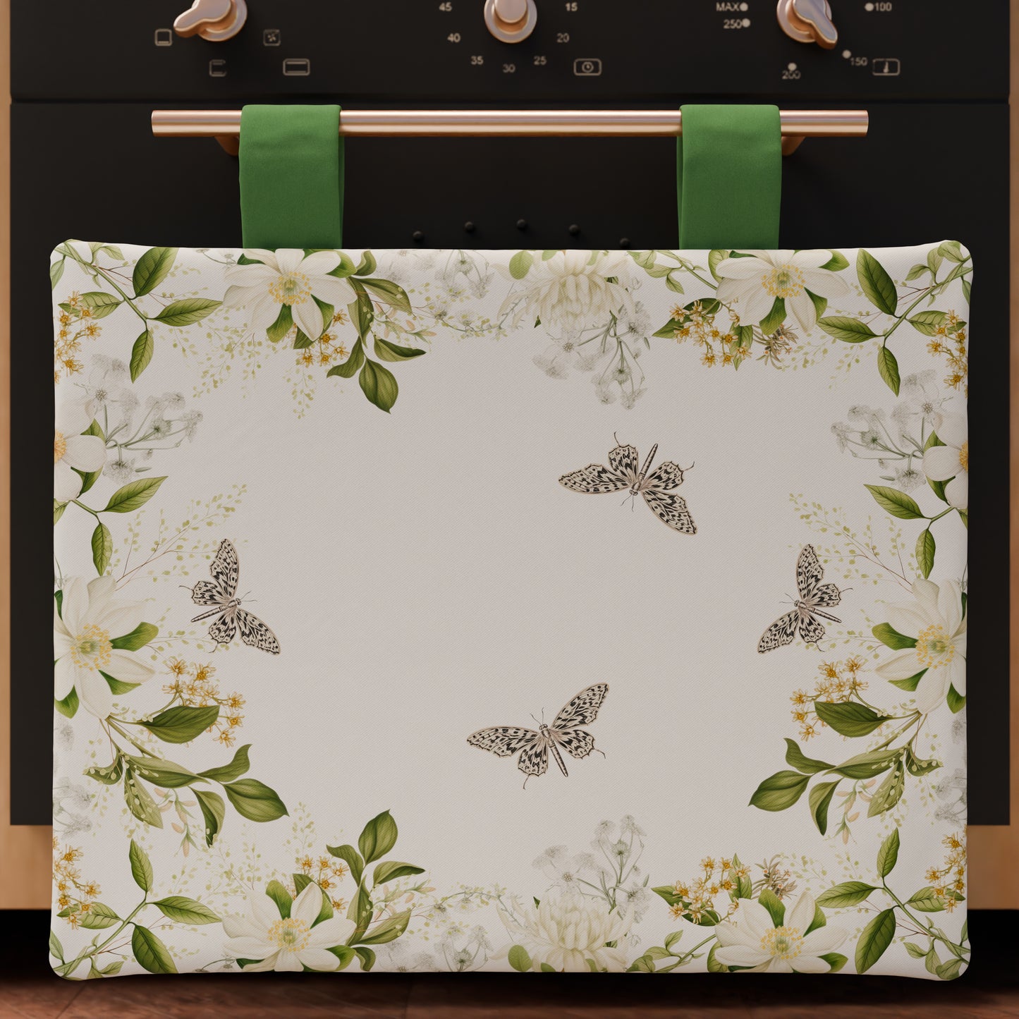 Housse de Four pour Cuisine en Impression Digitale Floral 1pc 45x55cm