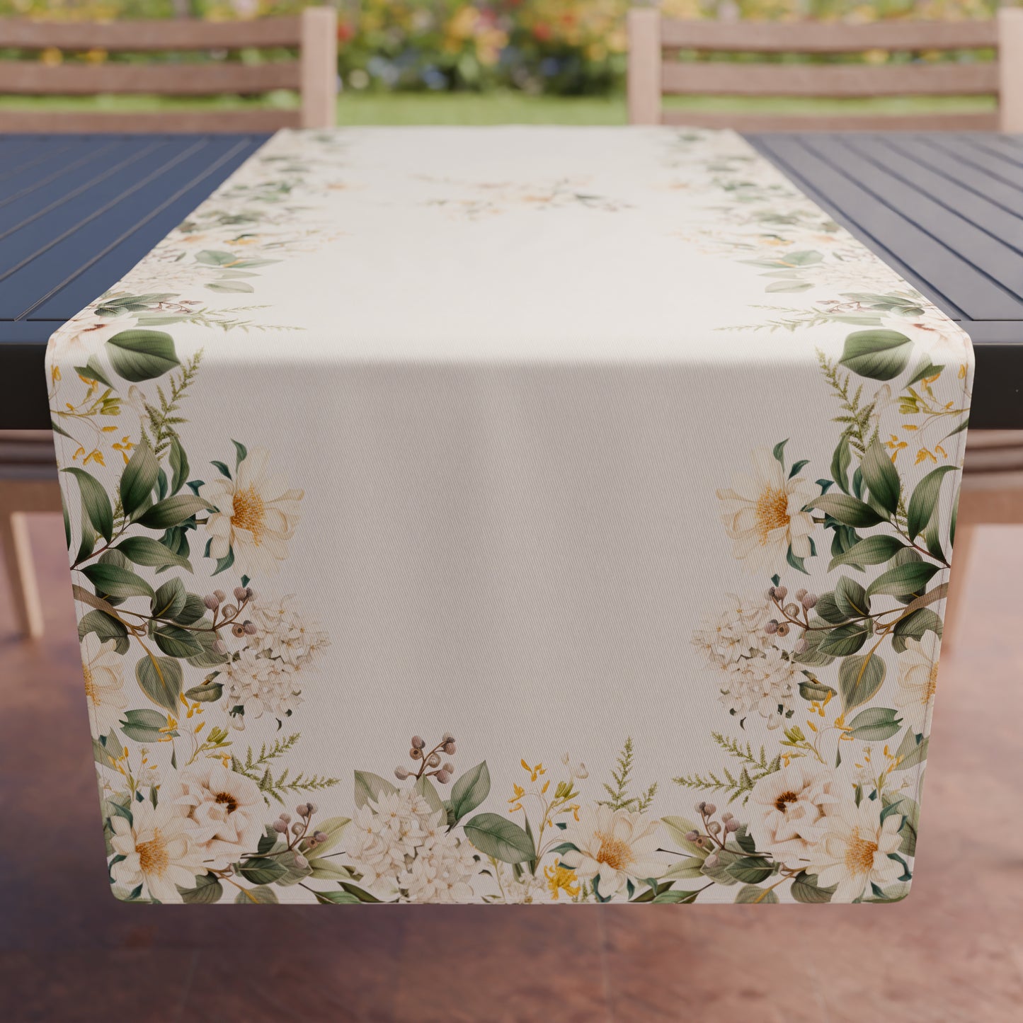 Runner Tavola Antimacchia Botanical 40x140 cm Stampa Digitale Made in Italy | PETTI