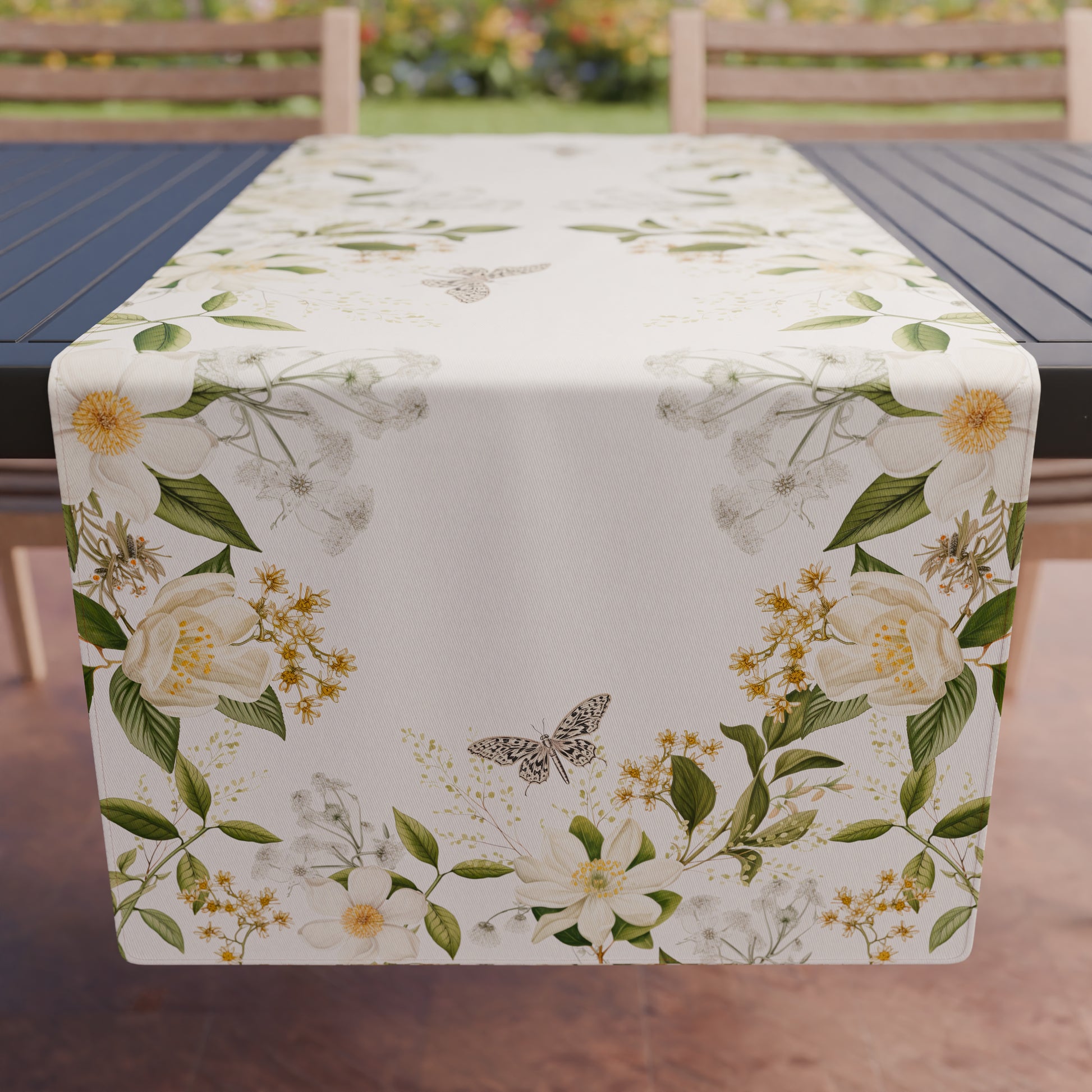 Runner Tavola Antimacchia Floral 40x140 cm Stampa Digitale Made in Italy | PETTI