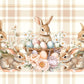 Tappeto Cucina Pasqua Antiscivolo Passatoia Pasqua Cucina lavabile Cesti & Coniglietti
