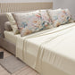 Lenzuola in Cotone, Completo Letto con Federe in Stampa Digitale Floreale F35