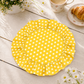 Tovagliette Americane Rotonde con Rouches Pois 07