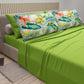 Lenzuola in Cotone, Completo Letto con Federe in Stampa Digitale Havana