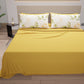 Draps en Coton, Parure de Lit avec Taies d'Oreiller en Impression Numérique Wedding Flower