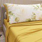 Draps en Coton, Parure de Lit avec Taies d'Oreiller en Impression Numérique Wedding Flower