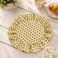 Tovagliette Americane Rotonde con Rouches Pois 04