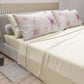 Lenzuola in Cotone, Completo Letto con Federe in Stampa Digitale Floreale F8