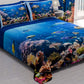 Couvre-lit matelassé printanier et automnal en impression numérique Aquarium