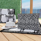 Borsa Mare Donna, Borsa Spiaggia, Borsa Mare in Microfibra, Zebra