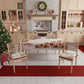 Nappe de Noël, Nappe de Table Anti-taches, Housse de Table de Cuisine Joyeux Noël