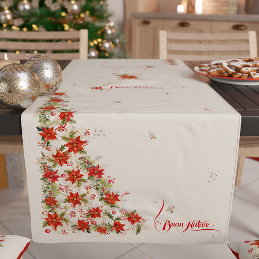 Chemins de Table de Noël, Chemin de Table de Noël, Nappe Chemin de Table de Noël, Chemin de Table Cuisine Joyeux Noël