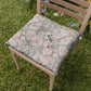 Chair Cushions Chair Cover 6 Pieces Floral-17 Grey