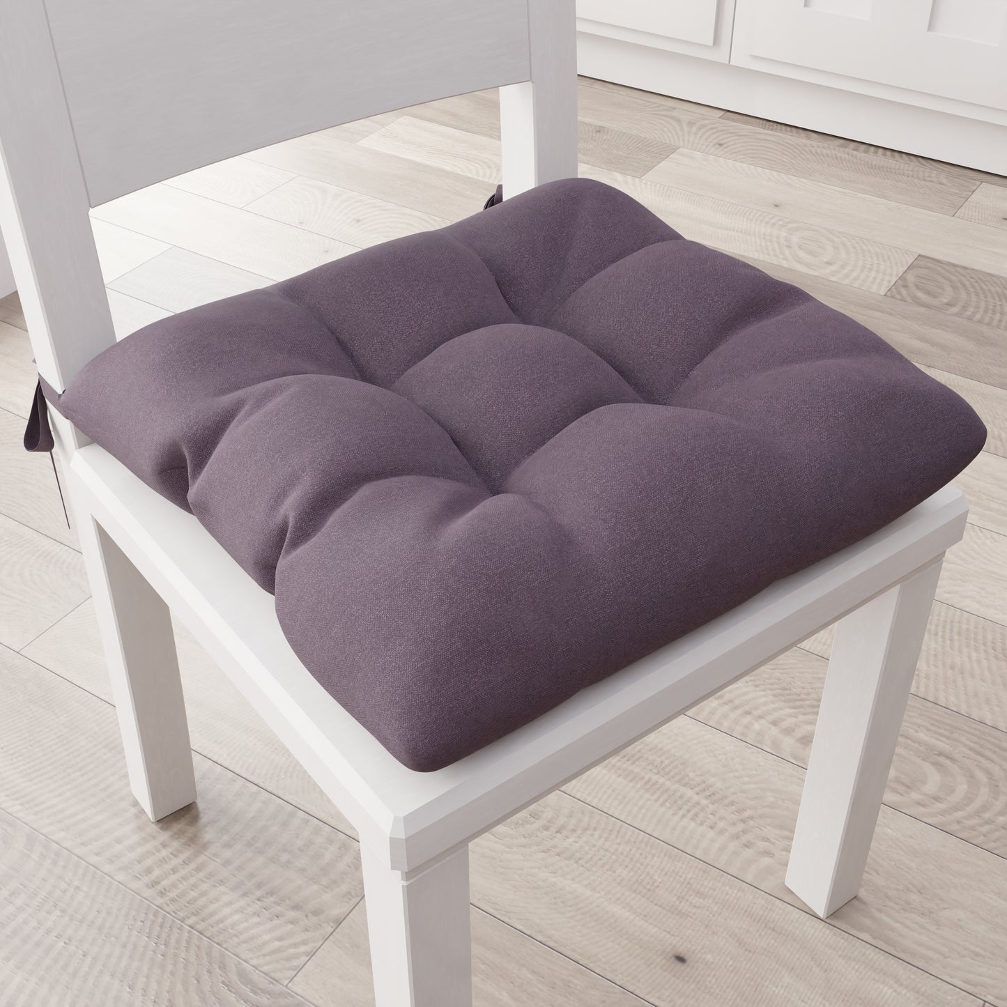 Cushions for Chairs Solid Color Shabby Chic Chair Cover Mauve 