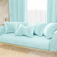 Coussins Décoratifs en Velours 2pcs, Coussins de Canapé Céleste