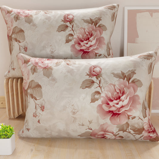 Taies de coussin en impression numérique, florale 04-156