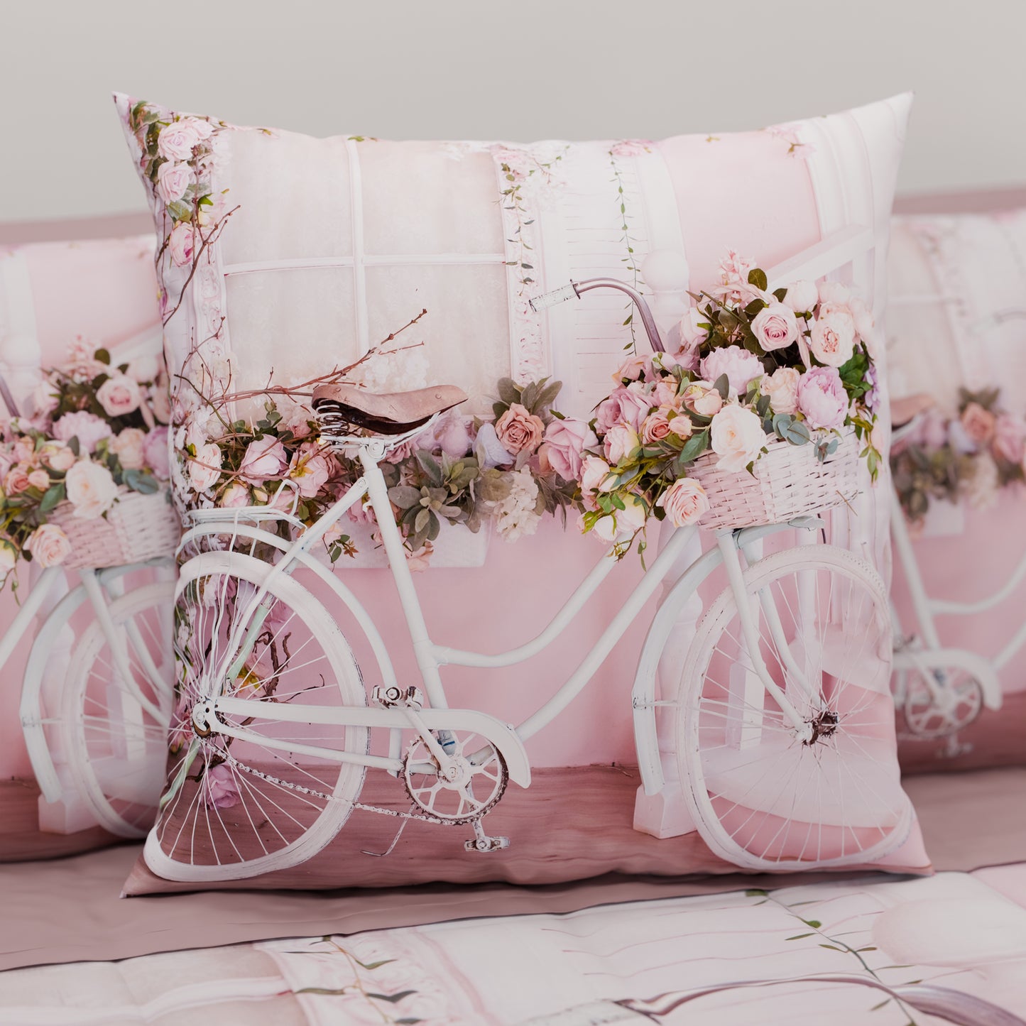 Cuscini, Copricuscini Divano, Cuscini Arredo in Stampa Digitale Shabby 333