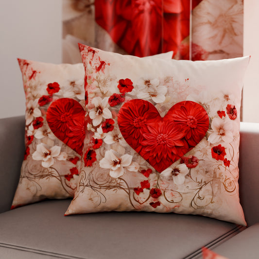 Cuscini, Copricuscini Divano, Cuscini Arredo in Stampa Digitale Shabby 338
