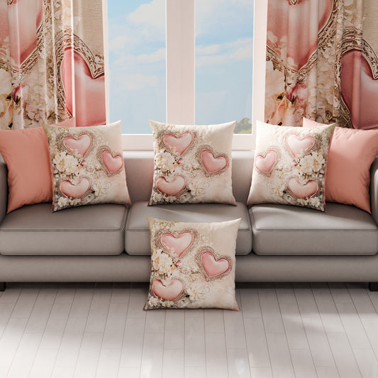 Cuscini, Copricuscini Divano, Cuscini Arredo in Stampa Digitale Shabby 343