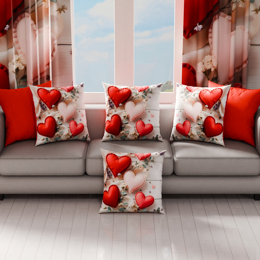 Cuscini, Copricuscini Divano, Cuscini Arredo in Stampa Digitale Shabby 344