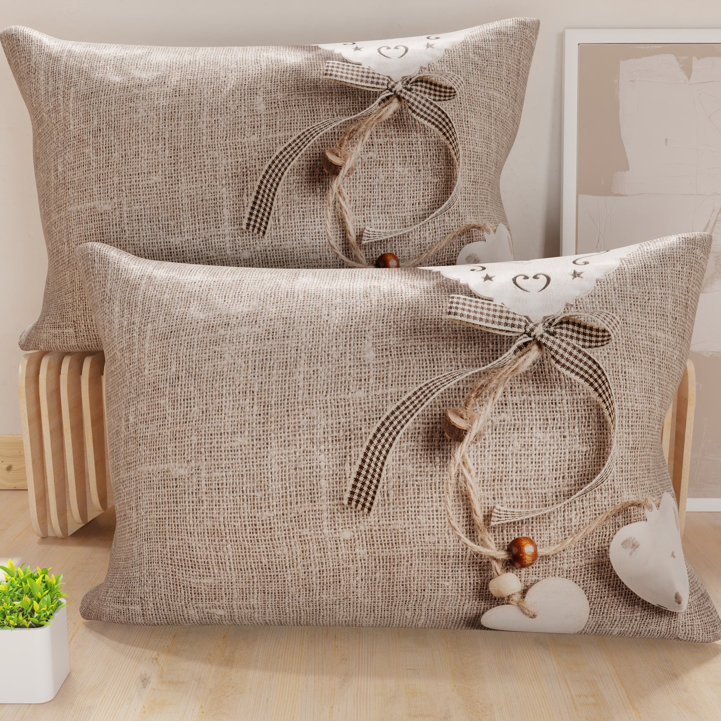 Federe, Federe Cuscini in Stampa Digitale, Shabby 331