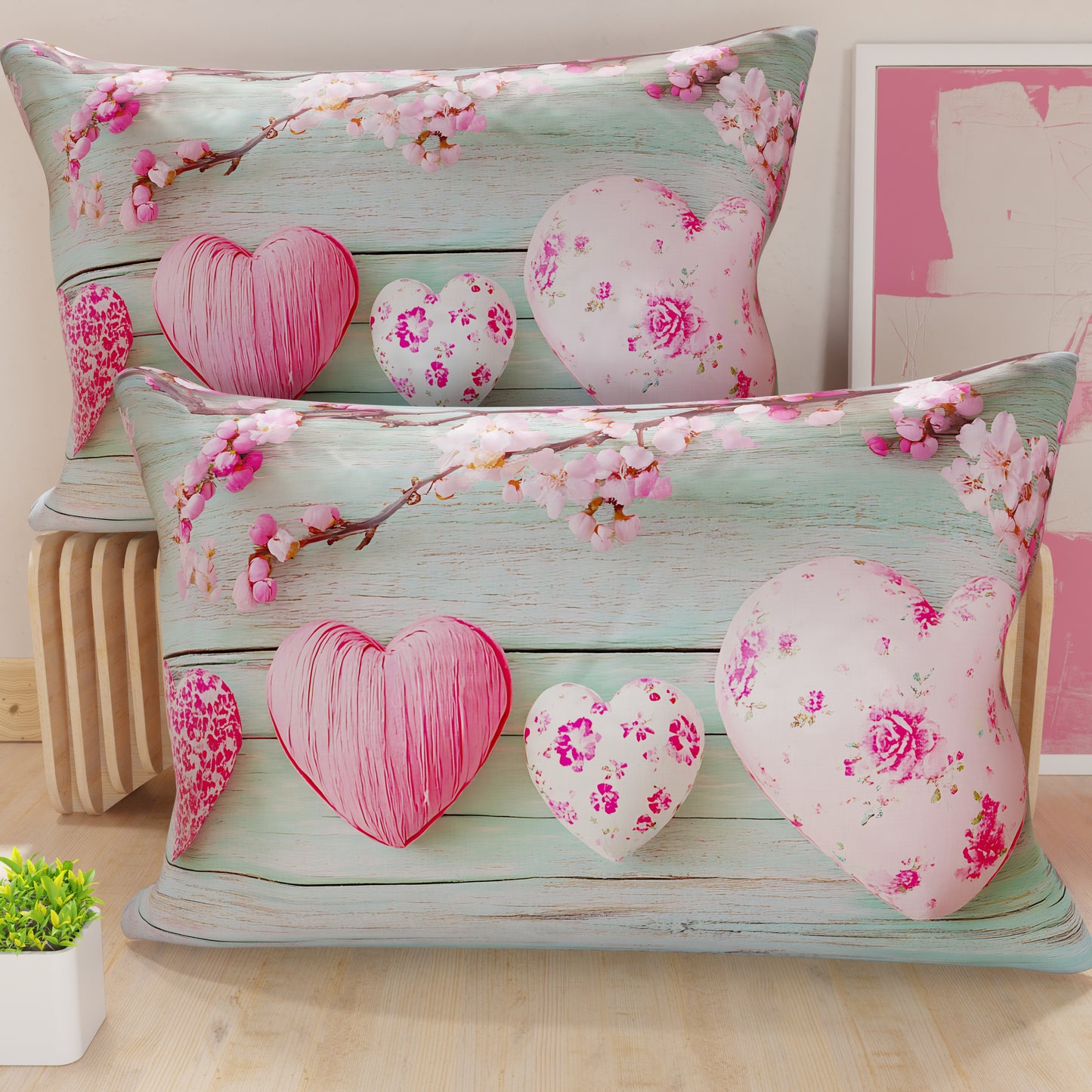 Taies d'oreiller, Taies d'oreiller en impression numérique, Shabby 346