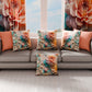 Coussins, Housses de Coussins pour Canapé, Coussins Décoratifs en Impression Digitale Florale 05-11