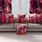 Coussins, Housses de coussin pour canapé, Coussins décoratifs en impression numérique florale 05-17
