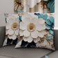 Coussins, Housses de coussin pour canapé, Coussins décoratifs en impression numérique florale 05-19