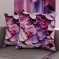 Coussins, Housses de coussin pour canapé, Coussins décoratifs en impression numérique florale 05-23