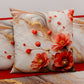 Coussins, Housses de Coussin pour Canapé, Coussins Décoratifs en Impression Digitale Florale 06-2