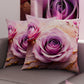 Coussins, Housses de Coussin pour Canapé, Coussins Décoratifs en Impression Digitale Florale 06-8