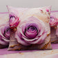 Coussins, Housses de Coussin pour Canapé, Coussins Décoratifs en Impression Digitale Florale 06-8