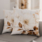 Coussins, Housses de coussin pour canapé, Coussins décoratifs en impression numérique florale F18