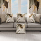 Coussins, Housses de coussin pour canapé, Coussins décoratifs en impression numérique Floral F19