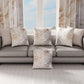 Coussins, Housses de coussin pour canapé, Coussins décoratifs en impression numérique Floral F25