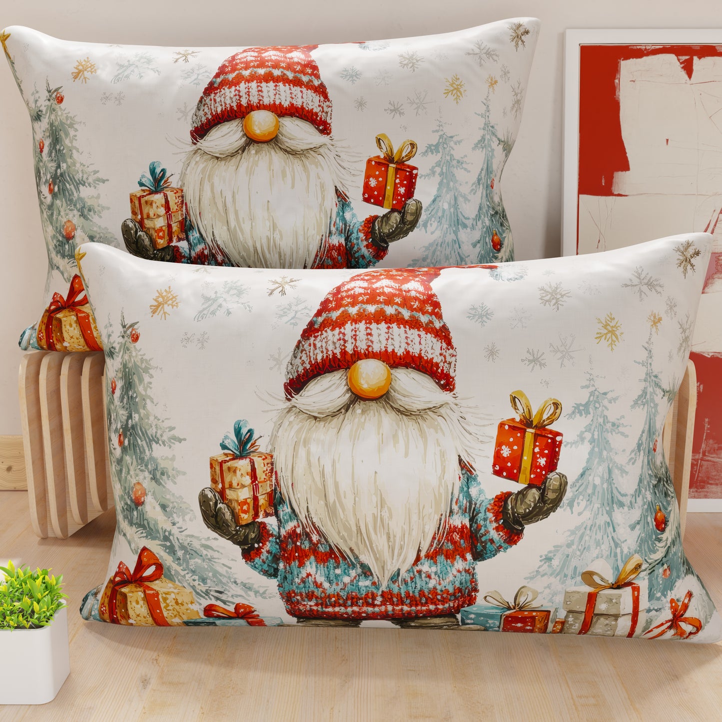 Housses de coussin en impression numérique Noël, 25 Xmas 19