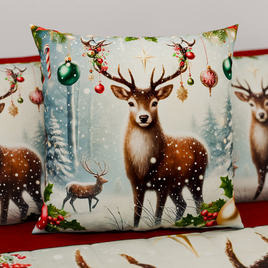 Cuscini, Copricuscini Divano, Cuscini Arredo Natalizi 25 Xmas 4